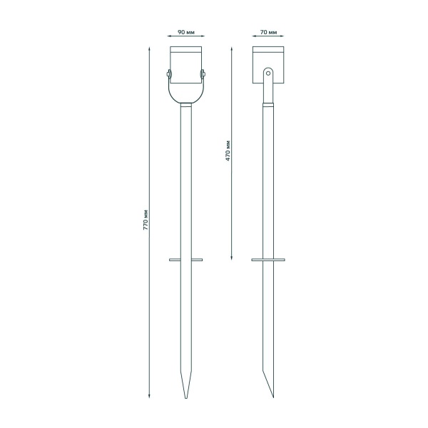 Ландшафтный светильник Gauss Sonata GD155
