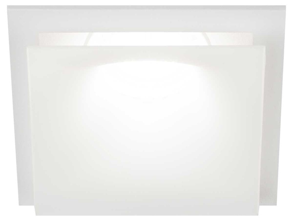 Светильник встраиваемый декоративный ЭРА KL102 WH под лампу MR16 GU5.3 белый Б0056350