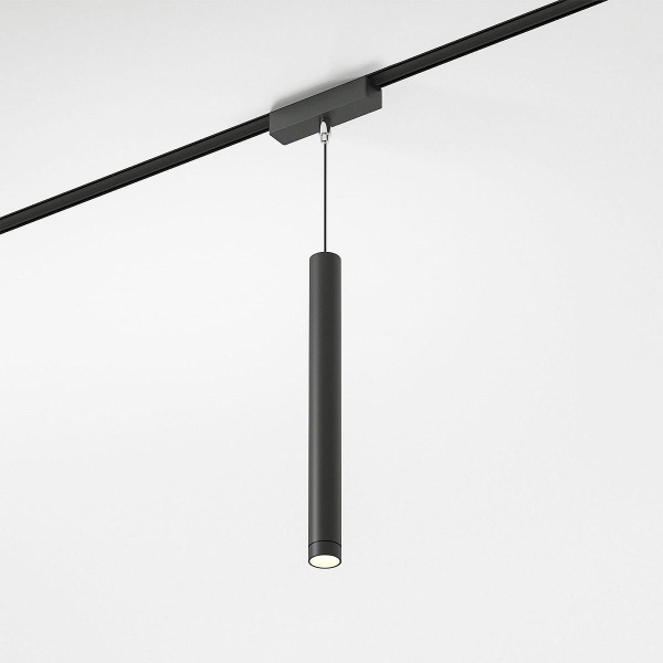 Подвесной трековый светодиодный светильник Elektrostandard Flat Magnetic Alliet 85097/01 черный a063714 Подвесной трековый светодиодный светильник Elektrostandard Flat Magnetic Alliet 85097/01 черный a063714