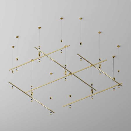 Шинопровод Maytoni Technical Flarity латунь 2м TRX154-112BS