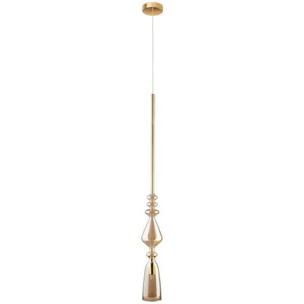 Подвесной светильник Crystal Lux Lux New SP1 B Amber