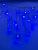 Уличная светодиодная гирлянда Uniel бахрома 220V синий ULD-B3010-200/TBK Blue IP67 UL-00003932