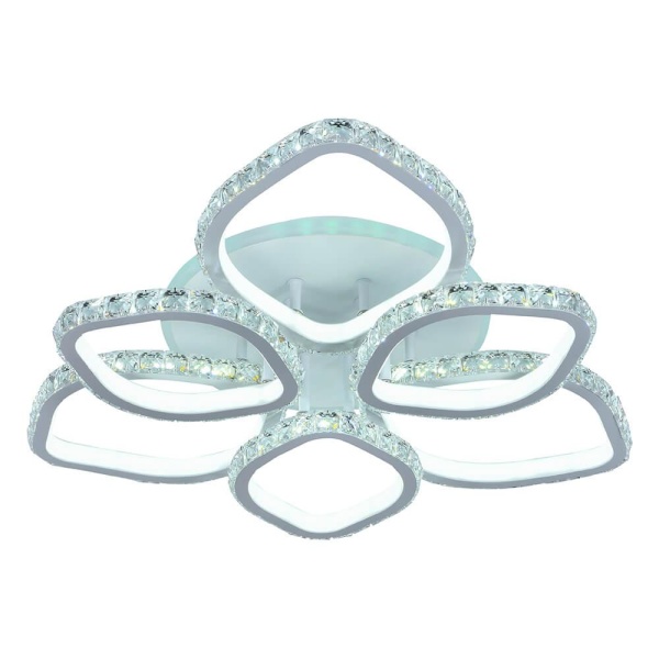 Потолочная светодиодная люстра Profit Light 8022/3+3 WHT