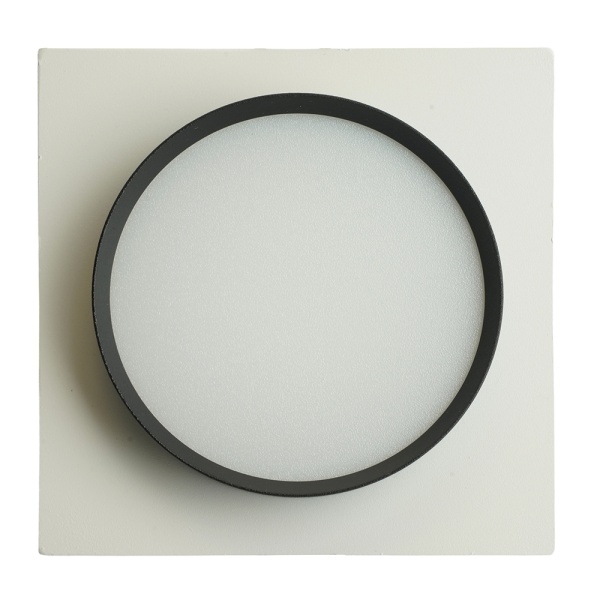 Светильник встраиваемый Feron DL506 потолочный GX53 белый + черный квадрат 51359