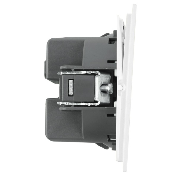 Выключатель 1-клавишный (механизм), Stekker, 250В, 10А Мия, RSW10-3103-01, белая магнолия 50428