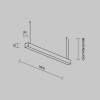 Линейный светильник Maytoni Technical LL312019