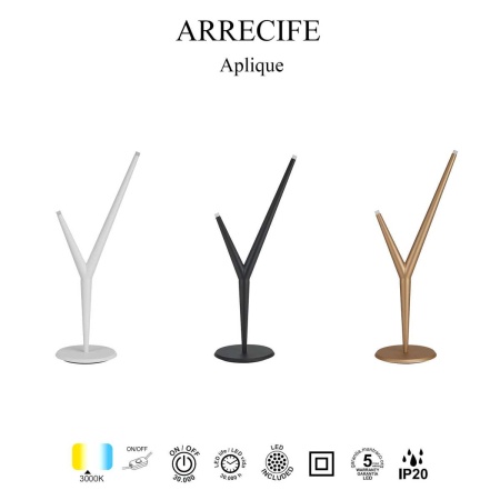 Настольная лампа Mantra Arrecife 9222