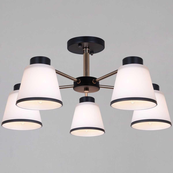 Потолочная люстра Reluce 30560-0.3-05 BK+FG