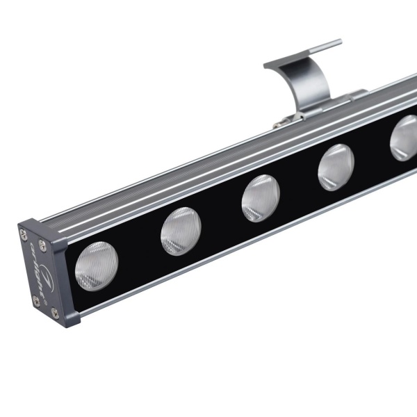Линейный прожектор Arlight AR-LINE-760-18W Warm3000 (GR, 15x60 deg, 230V) 045371