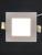 Встраиваемый светодиодный светильник Elvan VLS-102SQ-3W-NH-Wh