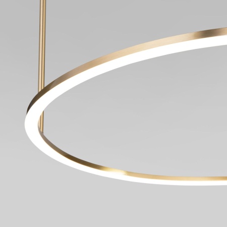 Подвесной светодиодный светильник Eurosvet Over 90322/1 латунь