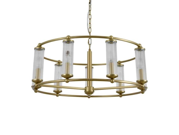 Люстра NEWPORT 3729/C brass