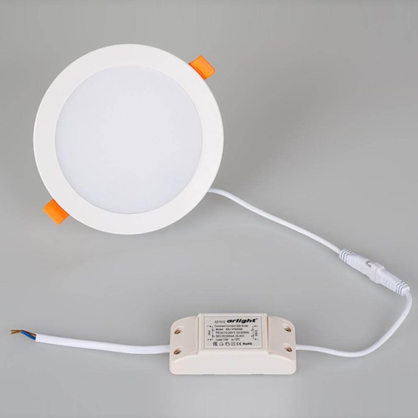 Встраиваемый светодиодный светильник Arlight DL-BL145-12W Warm White 021438 Встраиваемый светодиодный светильник Arlight DL-BL145-12W Warm White 021438
