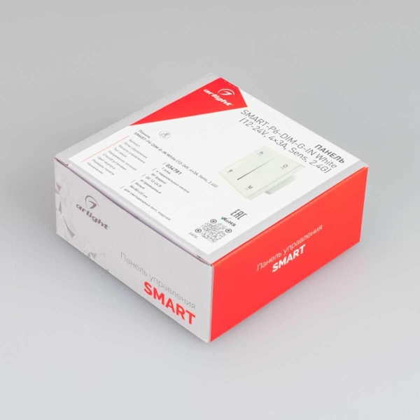 Панель управления Arlight Smart-P6-DIM-G-IN White 034781 Панель управления Arlight Smart-P6-DIM-G-IN White 034781