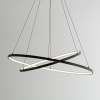 Подвесная люстра Nowodvorski Circolo Led Black 10864