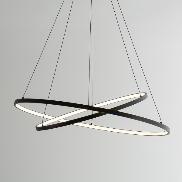 Подвесная люстра Nowodvorski Circolo Led Black 10864