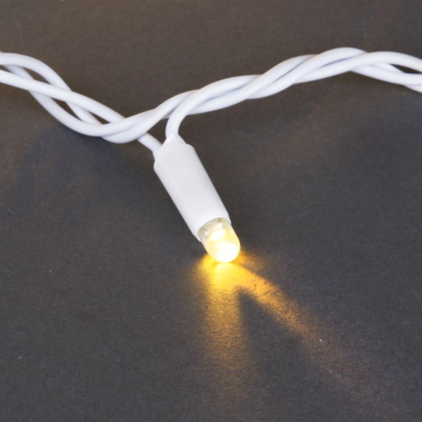 Уличная светодиодная гирлянда Sneha нить 230V теплый белый постоянный A-047B WW