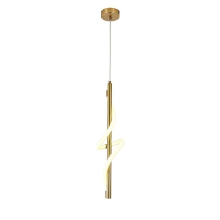 Подвесной светодиодный светильник Indigo Intreccio 14025/1P Brass V000144L