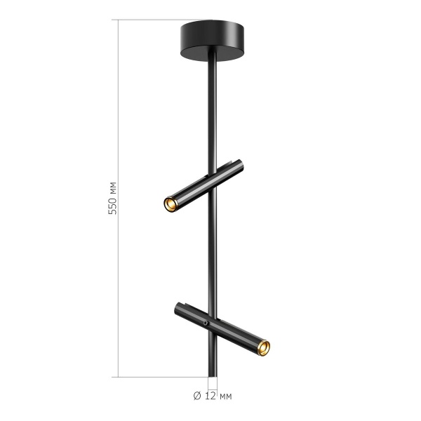 Подвесной светодиодный светильник ST Luce Lilt SL6210.403.02