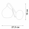 Бра Vitaluce V3951-7/1A