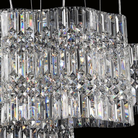 Подвесная люстра Lumien Hall Сейен 0033/8P-CR-CL