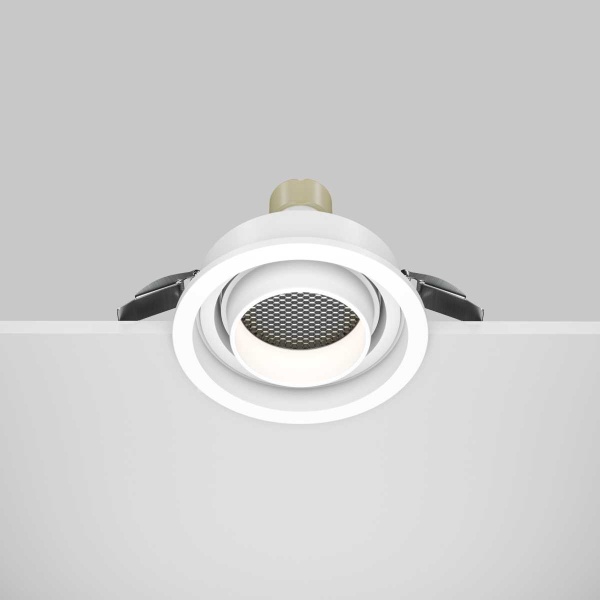 Встраиваемый светильник Maytoni Technical DL113-GU10-01-RD-W