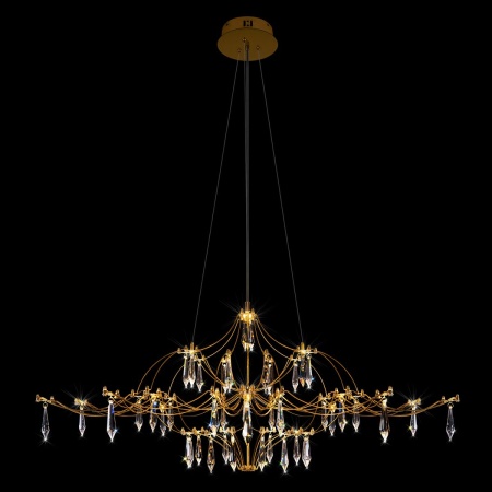 Подвесная люстра Loft IT Mira 10587/1000 Gold Asfour