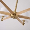 Подвесная люстра Imperium Loft Jorgenson D85 White/Light Wood 203575-26