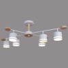 Люстра Reluce 78730-0.3-06 GX53 WH+WOOD