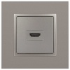 Розетка ЭРА Elegance 14-3114-16 HDMI титан Б0065778