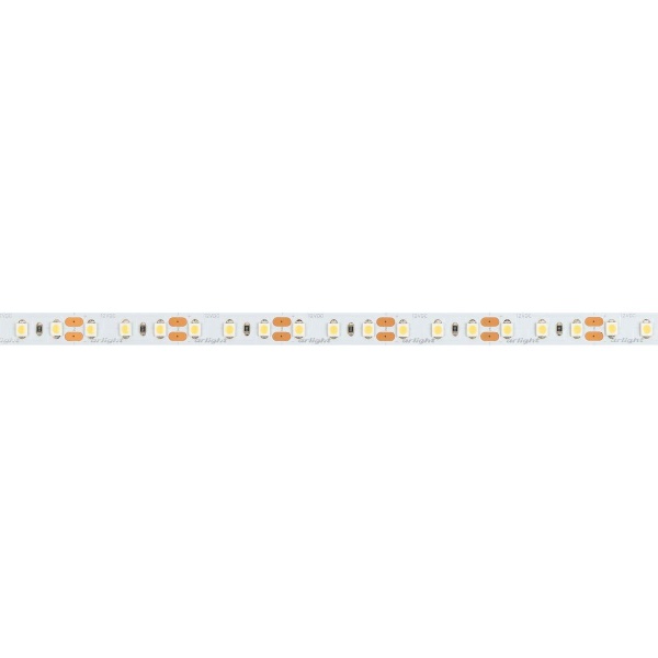 Светодиодная лента Arlight 9,6W/m 120LED/m 3528SMD теплый белый 5M NT-A120-8mm 12V Warm3000 035741