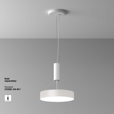 Потолочный светодиодный светильник Maytoni Zon C032CL-36W4K-RD-W