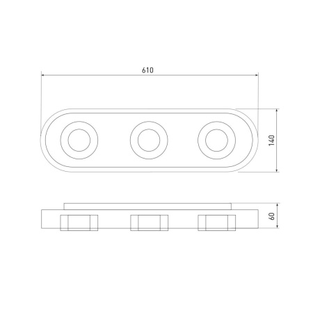 Светодиодный спот Eurosvet Slam 20123/3 LED белый Светодиодный спот Eurosvet Slam 20123/3 LED белый