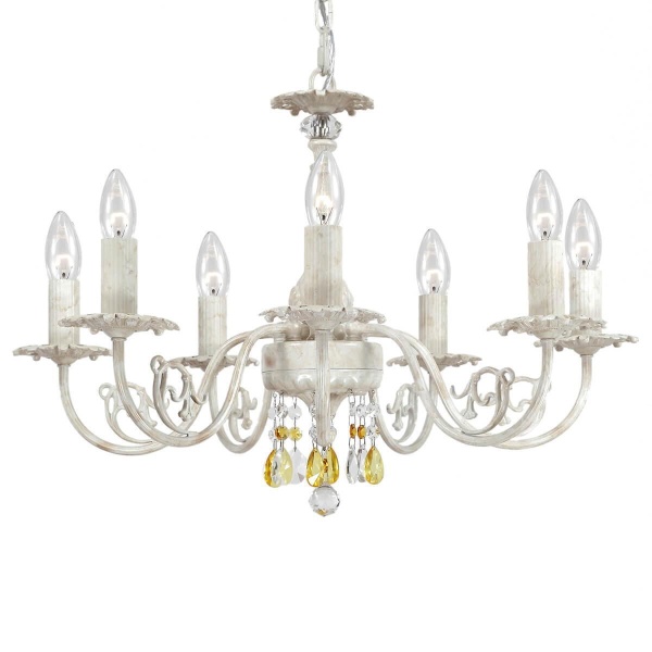 Подвесная люстра Lucia Tucci Lame 139.7 Antique White Подвесная люстра Lucia Tucci Lame 139.7 Antique White
