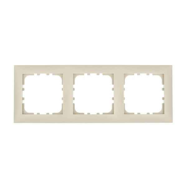 Рамка LK Studio 3-постовая (бежевый) LK60 864301-1