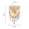 Бра Favourite Diadem 4724-2W Бра Favourite Diadem 4724-2W