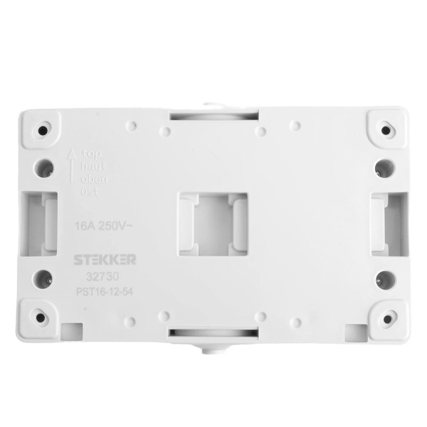 Розетка 2-местная с крышкой Stekker Велена PST16-22-54 49730