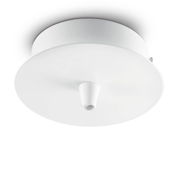Основание для светильника Ideal Lux Rosone Metallo 1 Luce Bianco 122823 Основание для светильника Ideal Lux Rosone Metallo 1 Luce Bianco 122823