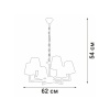 Подвесная люстра Vitaluce V3939-1/6