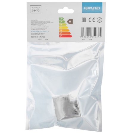 Коннектор L-образный Apeyron 09-30