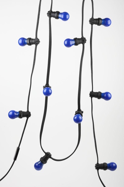 Лампа светодиодная ЭРА E27 3W 3000K синяя ERABL50-E27 Б0049578