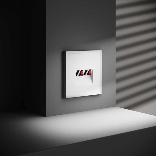 Розетка акустическая встраиваемая Voltum S70 4-местная, (белый матовый) VLS060302