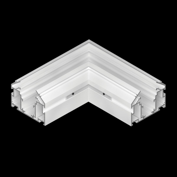 Соединитель для трека UNO под гарпун горизонтальный угловой Lightstar Uno Pro 509406