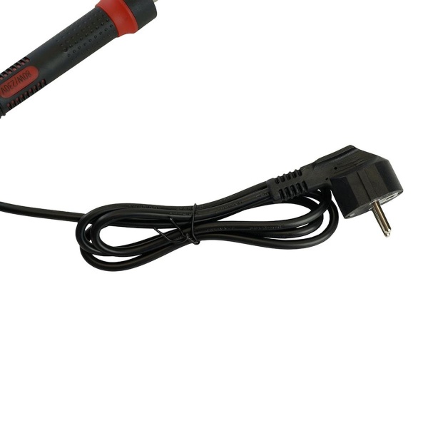 Паяльник с индикатором 200W, нихромовый нагреватель, долговечное жало, 230В, Stekker PLE301-200 49813