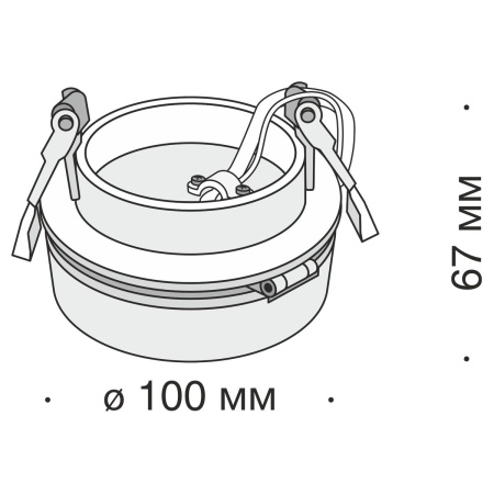 Встраиваемый светодиодный спот Maytoni Technical Magic DL2003-L12W