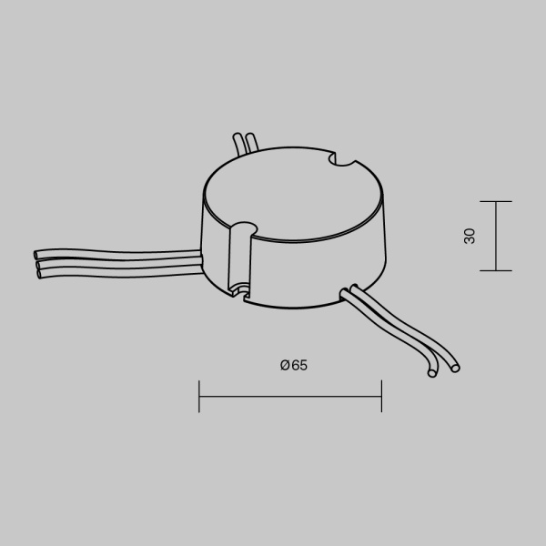 Источник тока Maytoni Lighting control 721027 Источник тока Maytoni Lighting control 721027