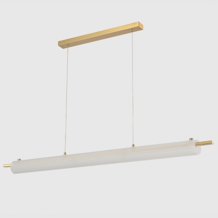 Подвесной светодиодный светильник Crystal Lux Tunnel SP40 Led Brass