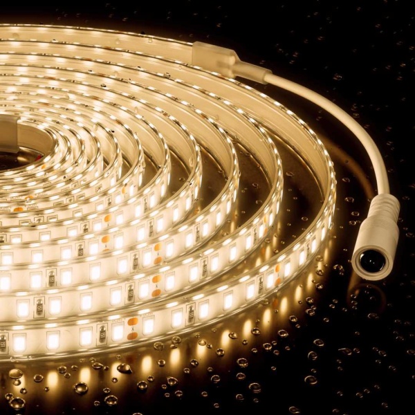 Светодиодная лента Apeyron 9,6W/m 120LED/m 2835SMD теплый белый 5M 00-441