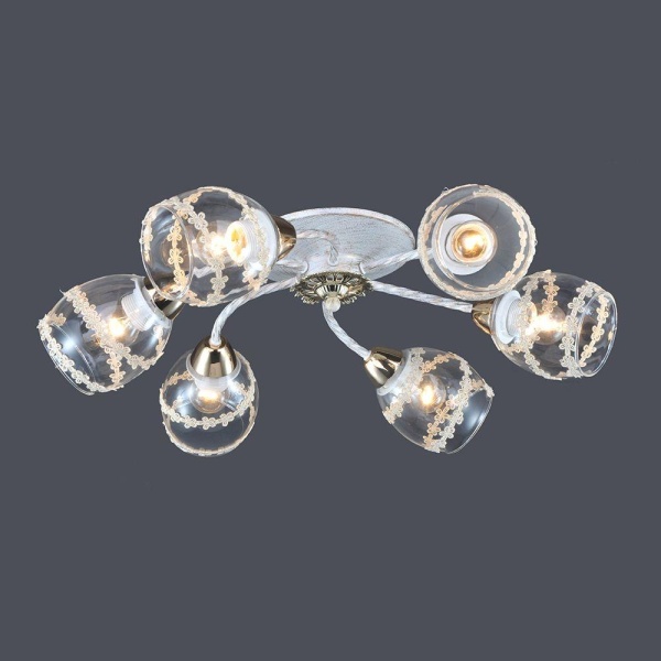 Потолочная люстра Elvan LU-141/6-E27