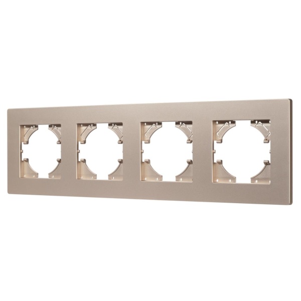 Рамка пластиковая FRM-PERIO-PL-4-GD Arlight 049761